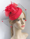 Headdress Net yarn Headdress Top hat Hair accessories