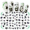 Adhesive nail decals