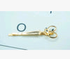 Gold schere legierung haarnadel kreative haarnadel kleine clip schere haarnadel wort clip