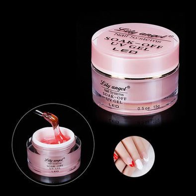 Transparent color extension gel quick and long lasting nail polish gel