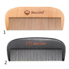 Wood color spray black paint pear wood comb