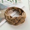 Knitted Chinese knot hair band