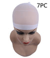 Wig special hair net mesh hat socks hat 2 pcs