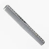 Space aluminum haircut comb high-grade metal comb