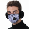 Women's cotton ear mask with breathing valve