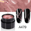 Nail Art Metal Brushed Nail Glue Painting