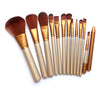 12 Make-up-Pinsel-Sets aus Eisen, Make-up-Tools, Make-up-Tools