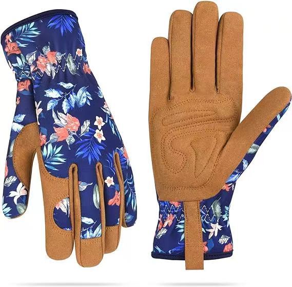 Mikrofaser Druck Handschuhe Blume Garten Pflanzen Zupfen