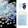 Butterfly Flower Nail Art Sequins Crystal Nail Glue