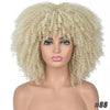 African Small Curly Hair Afro Wig Headgear