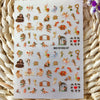 DIY New Japanese Angel Baby Gummed Manicure Stick Thin Nail Stickers