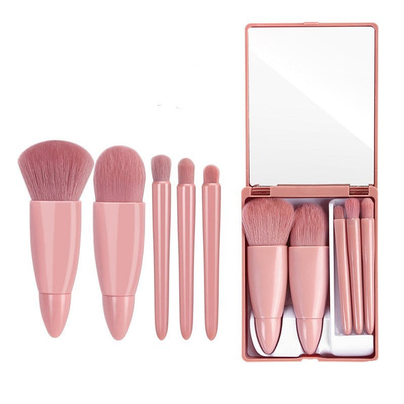 5 Stücke Make-Up Pinsel Werkzeug Set Kosmetische Pulver Lidschatten Foundation Blush Blending Make Up Pinsel