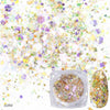 Nail Art Glitter 12 Color Light Change Onion Pink Symphony Glitter Glitter