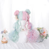 Harajuku Soft Girl Lolita Macaron Lolita Long Curly Hair