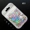 Nail Art Accessories Four-pointed Star Symphony Laser Sequins