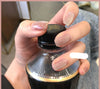 Milk Tea Crystal Stone Cat Eye Nail Polish