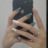 Nail Art Nagel Patch Fertig Abnehmbare Tragbare Nail Art