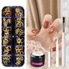 Металеві заклепки Rhinestone Nail Decorations Mixed Box