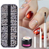 Metallnieten Strass Nageldekorationen Mixed Box