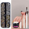 Металеві заклепки Rhinestone Nail Decorations Mixed Box