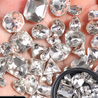 Аксесуари для нейл-арту Super Flash Diamond Nail Diamond Assortment