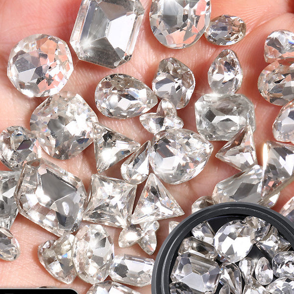 Аксесуари для нейл-арту Super Flash Diamond Nail Diamond Assortment