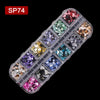 Ultrathin Fragment Shell Piece Nail Pearl Diamond Jewelry