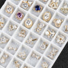 Nail Art Diamant Schmuck Super Flash Mixed Set Luxus Dekoration