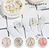 Nail Jewelry Mixed Crystal Pearl Steel Ball Rivet Mixed Shell Stone Jewelry