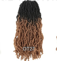 Soft Locs синтетичне в’язане гачком натуральне штучне волосся