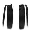 Real Hair Velcro Ponytail Long Hair Seamless Extension Wig Braids