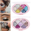 Face Jewels Eyeshadow Shimmer Pigment Body Face Eye Glitter Sequin Gel Cream Eye Shiny Skin Face Festival Cosmetic Glitter