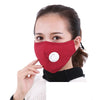 Fashion Thicken Anti Wind Mouth Muffle Anti Air Pollution Mouth Mask With Filter