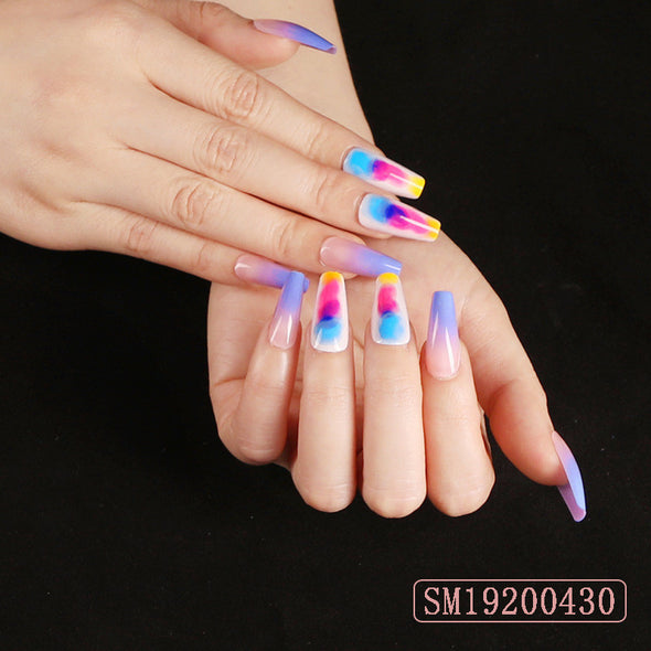 Wearing Manicure European and American Style Long Ballet Fake Finger