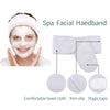 Towel Puff Makeup Face-Skin-Care Facial-Headband 3pcs Spa