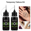 Temporary Juice Health Tattoo Painting Set