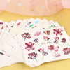 Nail Art Sticker Ins Retro Nail Watermark Applique Warm Color Rose Vine