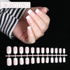 European And American Pink Complexion French Manicure