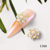 Nail art Zirkon Nagel Perle Strass Schmuck Net Rot Quaste Kette Diamant LZ Gleichen Luxus Zirkon