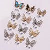 Beweglicher Smart Butterfly Nail Art Schmuck