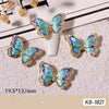 Beweglicher Smart Butterfly Nail Art Schmuck