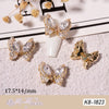 Beweglicher Smart Butterfly Nail Art Schmuck