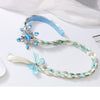 Children's Crown Frozen Wig Braid Headband Hair Accessories