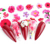 Nail Sticker Ins Retro  Floral Rose Nail Lace Paper Star Transfer Paper Nai