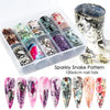 Nail Art Sticker Snake Skin Animal Grain Nail Star Paper Transfer Paper Laser Paper