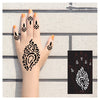 2 Blätter Hand Tattoo Aufkleber Henna Schablone Temporär