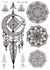 Water Henna Tattoo Sticker