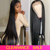 Female Black Front Lace Mid-Length Straight Hair