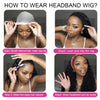 Reality Wig Hair With Headgear