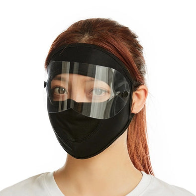 Summer New Windproof Ice Mask Eye Protection Lens Washable And Dustproof Outdoor Riding Mask Ice Mask